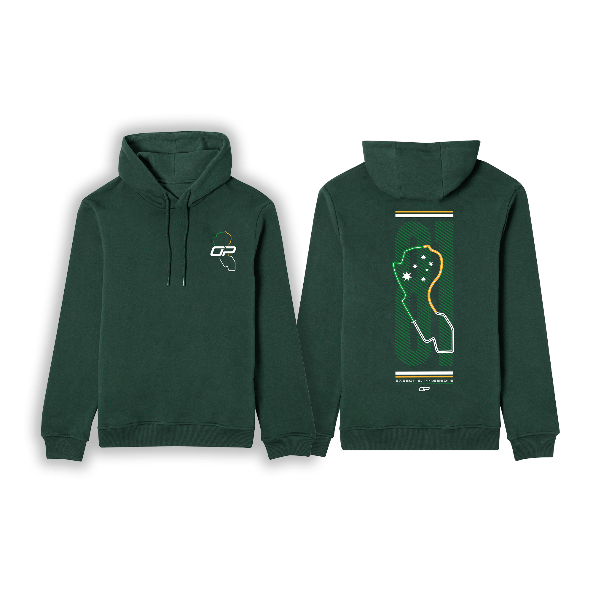 Heritage Unisex Hoodie Green