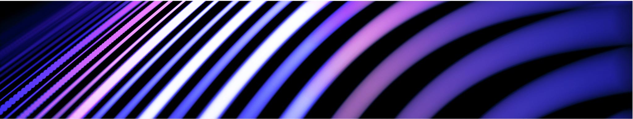 Light strips in purple hues
